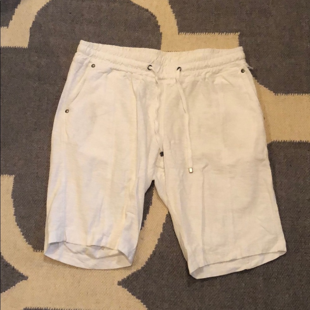 White shorts